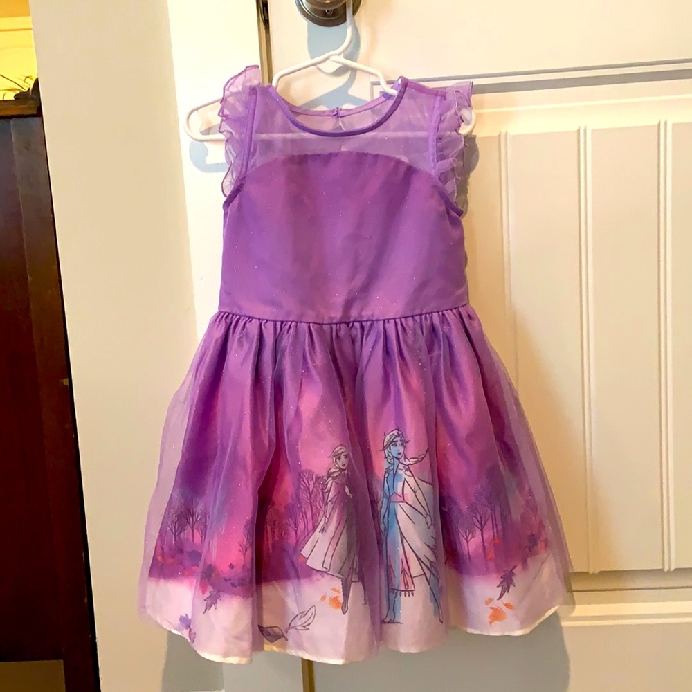 Size 3T purple frozen dress